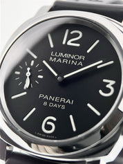 Panerai Luminor Marina 8 Days Stainless Steel Black Dial 44mm Watch PAM00510