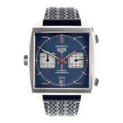 Tag Heuer Monaco Stainless Steel Blue Dial 39mm Automatic Men’s Watch CAW211P