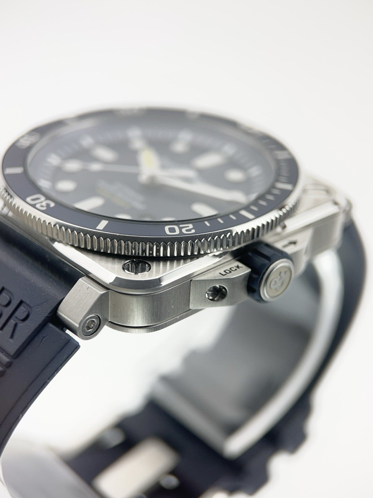 Bell & Ross Stainless Steel Blue Dial 42mm Automatic Movement Mens Watch BR03-92