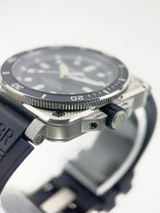 Bell & Ross Stainless Steel Blue Dial 42mm Automatic Movement Mens Watch BR03-92
