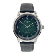 Glashutte Sixties Stainless Steel Green Dial 39mm Auto Mens 1-39-52-03-02-04