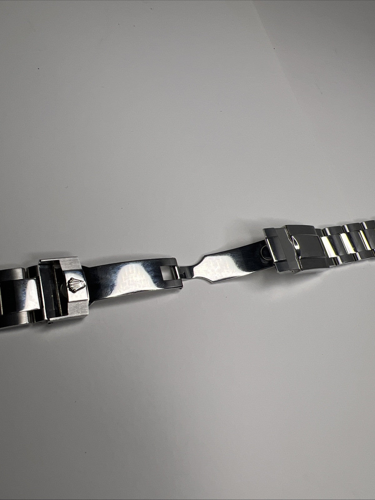 Rolex 20mm Steel Oyster Bracelet w/ 78490 Clasp & Solid End Links For Daytona +
