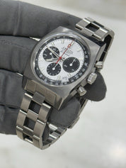 Zenith El Primero Chronomaster Steel White Dial 37mm Automatic Mens Watch A384