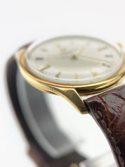 Vacheron Constantin 18k Gold 34mm Manual Wild Silver Dial Men's Watch 6509