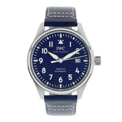 IWC Pilot Mark XX Stainless Steel Blue Dial 40mm Automatic Men’s Watch IW328203