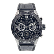 Tag Heuer Carrera Tourbillon Skeleton Dial 44mm Automatic Mens Watch CAR5A8Y