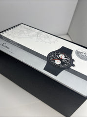 Sinn MODEL 144 Black PVD  60th Anniversary Day Date Chronograph w/ Box & Papers