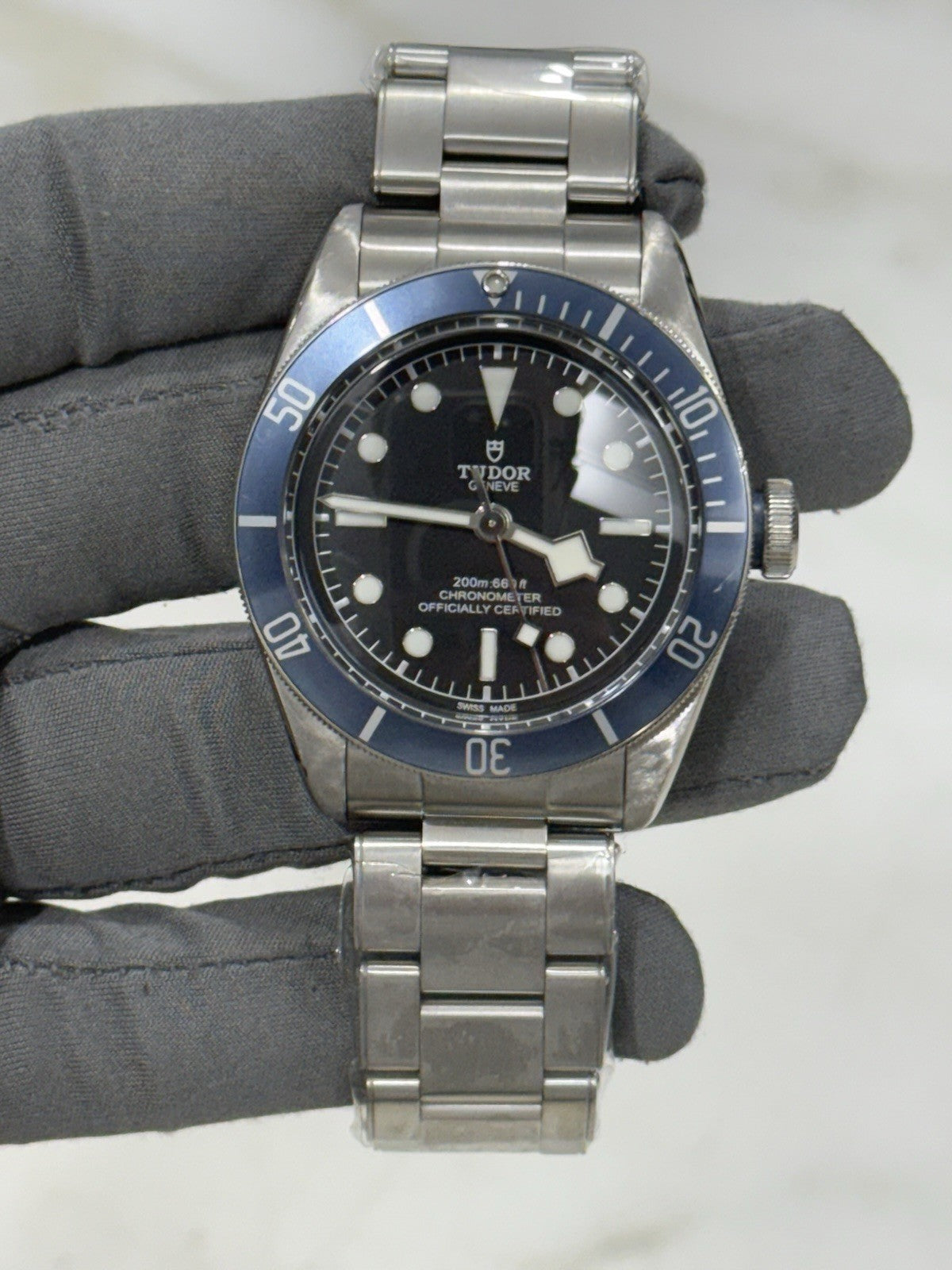 Tudor Black Bay Blue Steel Automatic Men's Watch 79230B - Watch Only