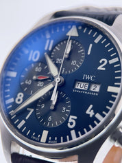 IWC Pilot Chronograph Stainless Steel Blue Dial 43mm Automatic Men’s IW377714