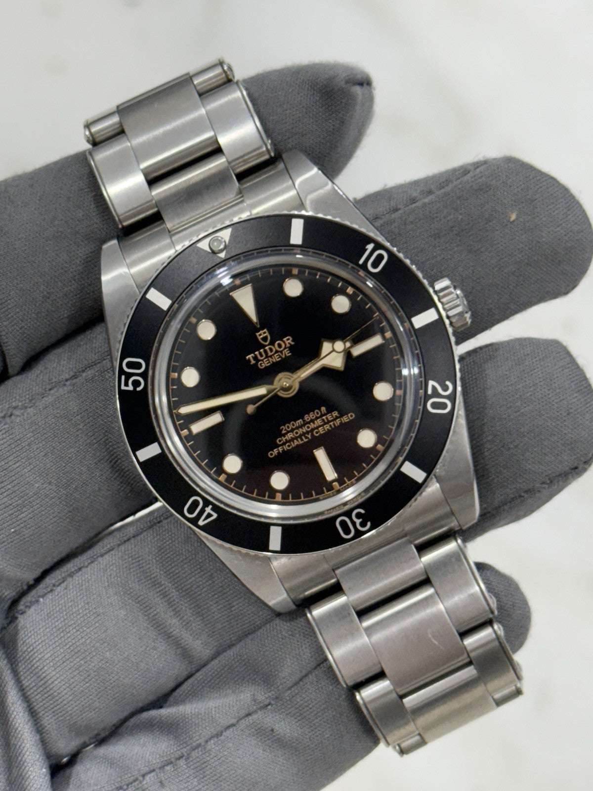 Tudor Black Bay 54 Stainless Black 37mm Automatic Men’s Watch 79000N