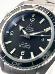 Omega Seamaster Planet Ocean Stainless Steel Black Dial 46mm Watch 2200.50.00