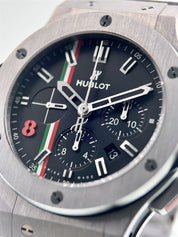 Hublot Big Bang Ferrari Steel Black Dial 44mm Automatic  301.SX.1179.VR.FOM14