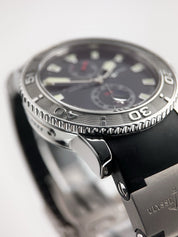 Ulysse Nardin Maxi Marine Diver Automatic Steel Black Dial Watch - For Parts