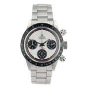 Gevril Tribeca Paul Newman Stainless Steel White Dial 37mm Automatic A508ANAA