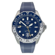 Tag Heuer Aquaracer Stainless Steel Blue Dial 43mm Automatic Mens Watch WBP2010