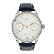 IWC Portuguese Stainless Steel Silver Dial 42mm Automatic Mens Watch IW500114