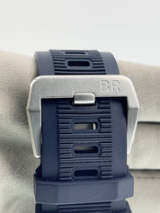 Bell & Ross Stainless Steel Blue Dial 42mm Automatic Movement Mens Watch BR03-92
