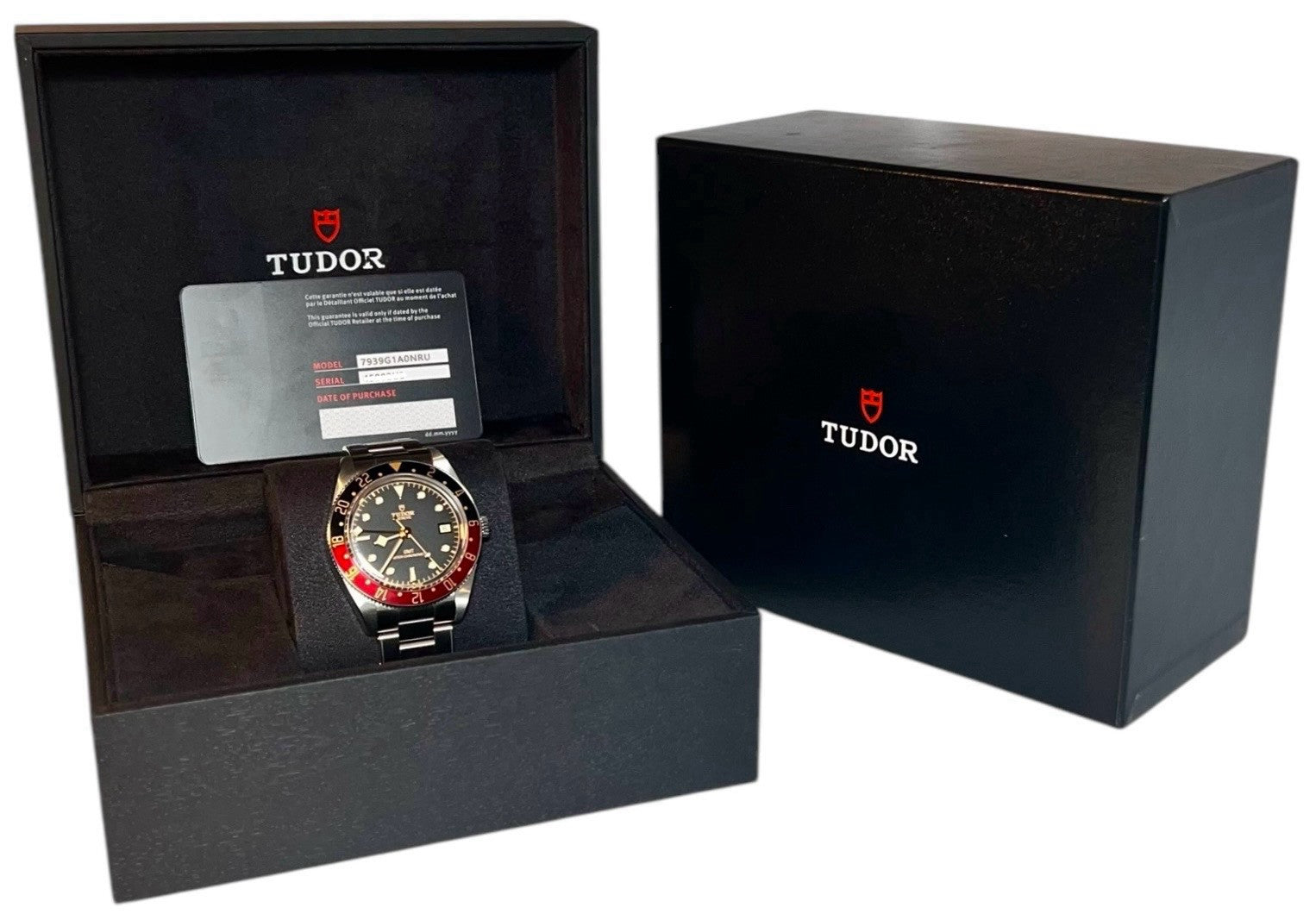 Tudor Black Bay Coke Stainless Steel Black Dial 39mm Automatic Mens 7939G1A0NRU