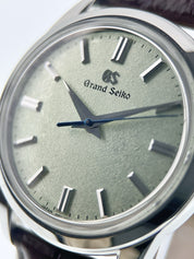 Grand Seiko Genbi Valley Stainless Steel Green Dial 37mm Manual Wind SBGW273