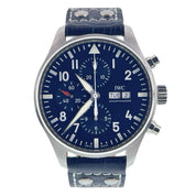 IWC Pilot Chronograph Stainless Steel Blue Dial 43mm Automatic Men’s IW377714