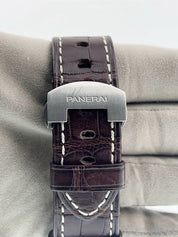 Panerai Luminor Marina Stainless Steel White Dial 40mm Manual Wind Mens PAM00049