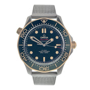 NEW 2025 Omega Seamaster Titanium GREEN Dial 42mm Watch 210.90.42.20.10.001
