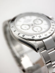 Rolex Daytona Stainless Steel White Dial 40mm Automatic Men’s Watch 116520