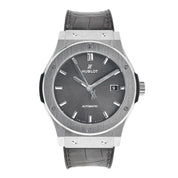 Hublot Classic Fusion Titanium Grey Dial 42mm Auto. Men’s Watch 542.NX.7071.LR