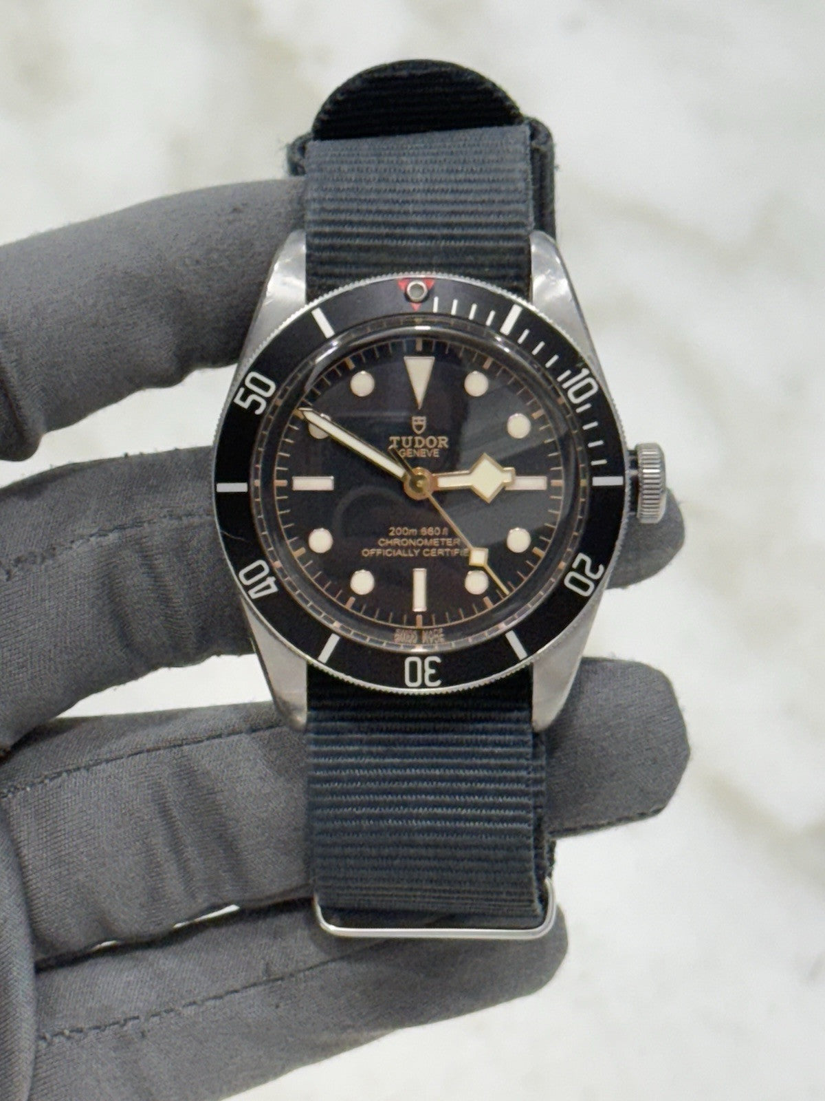 Tudor Black Bay Heritage 79230N Men's Steel 41mm Black Dial - Watch only