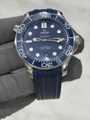 Omega Seamaster Ceramic Diver 300m Automatic Blue Dial Watch 210.32.42.20.03.001