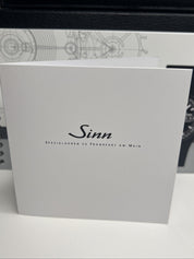 Sinn MODEL 144 Black PVD  60th Anniversary Day Date Chronograph w/ Box & Papers