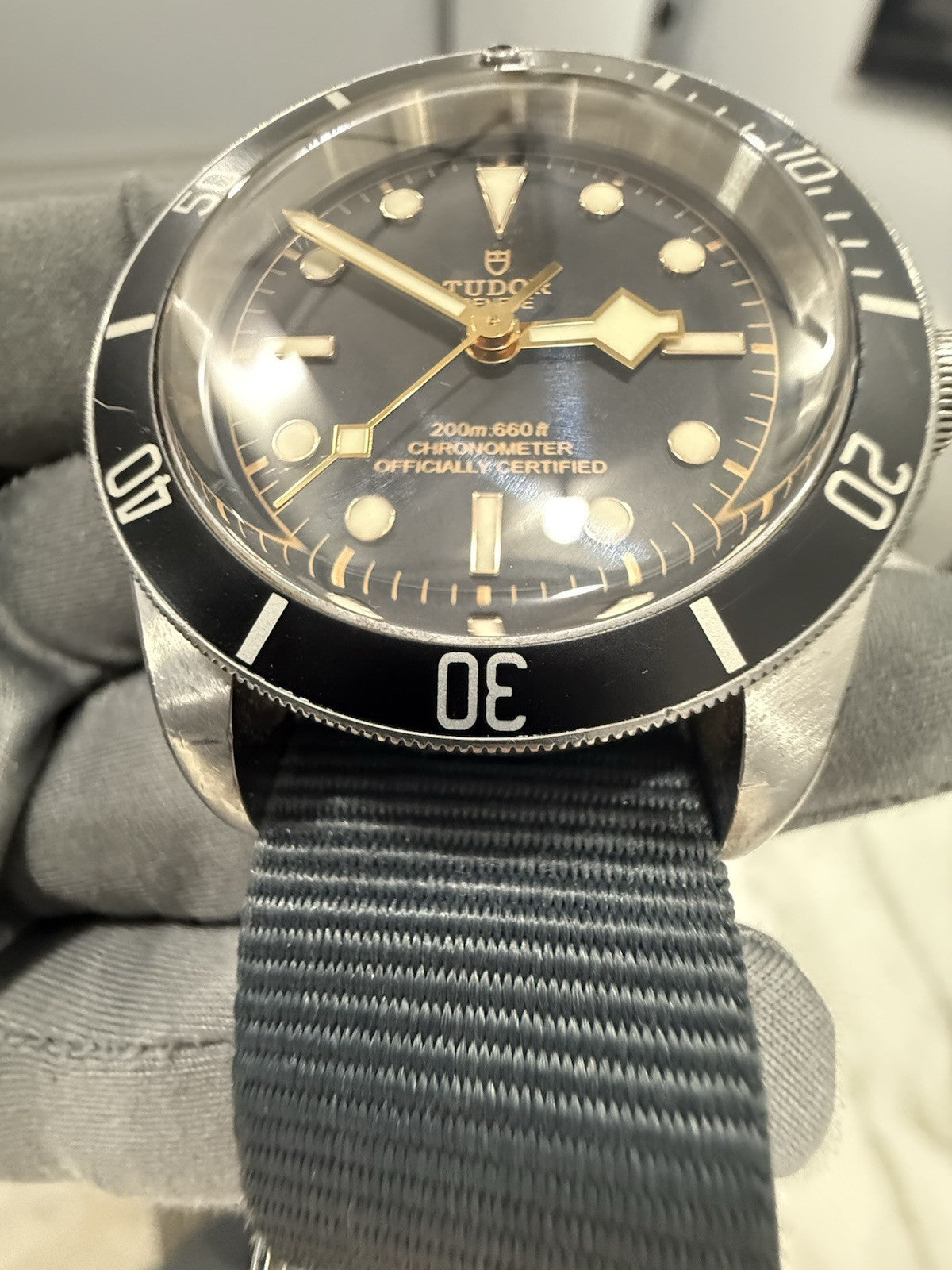 Tudor Black Bay Heritage 79230N Men's Steel 41mm Black Dial - Watch only