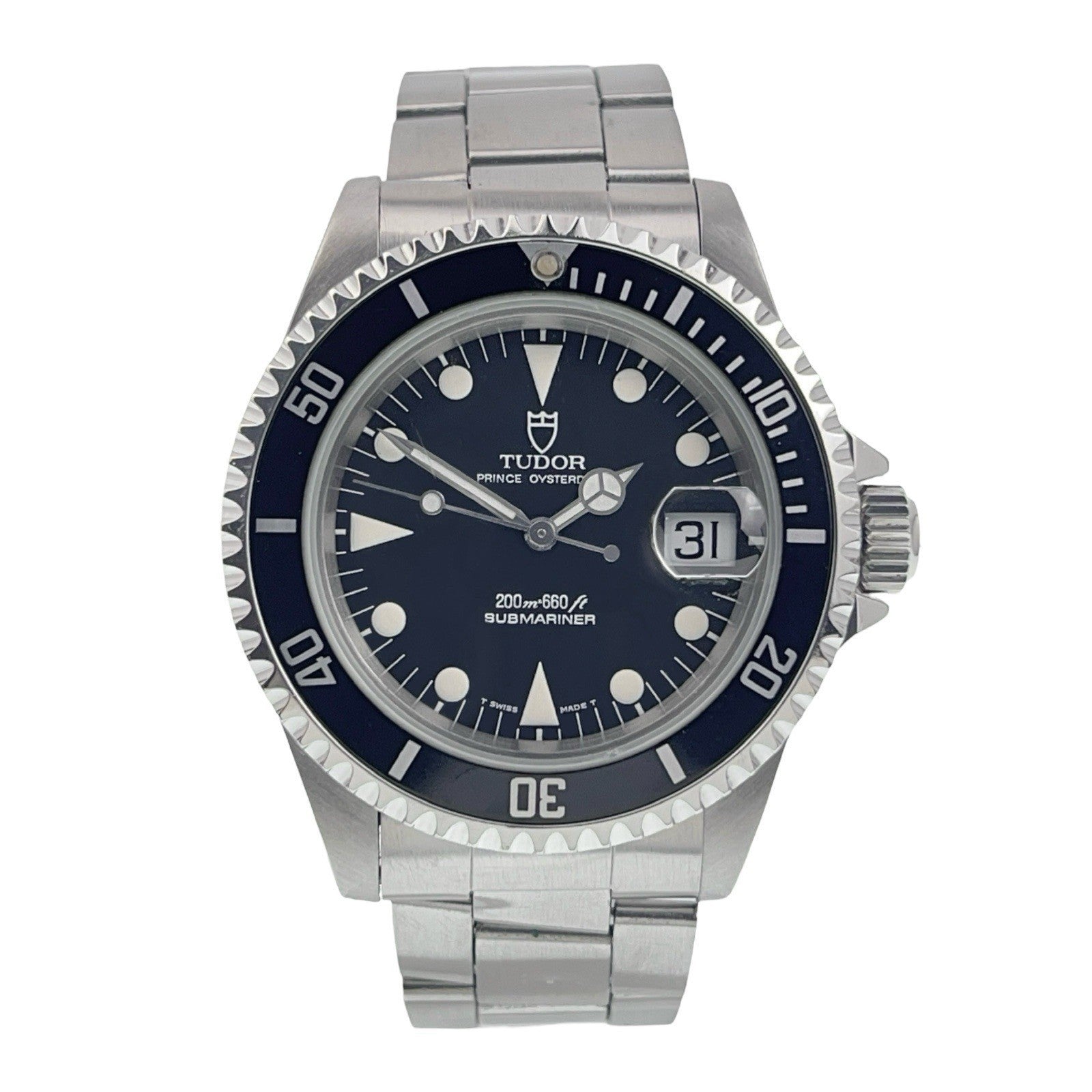 Tudor Submariner Stainless Steel Black Dial 39mm Automatic Men’s Watch 79190