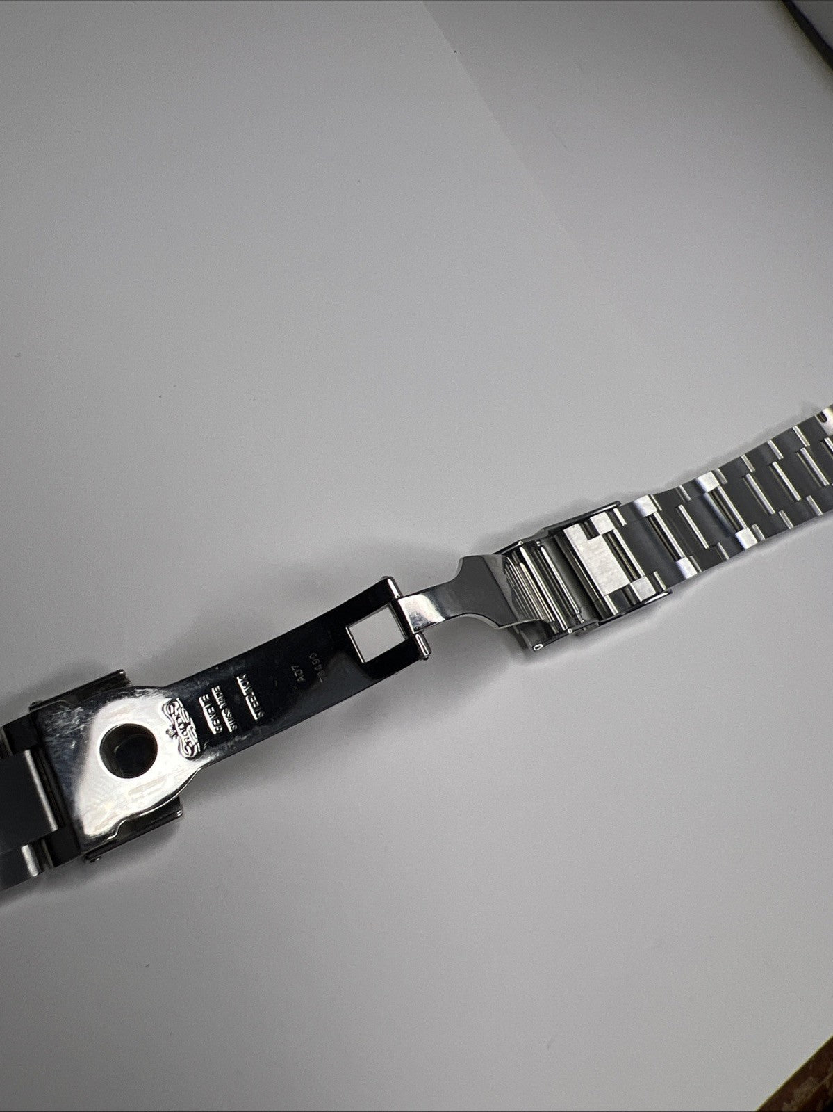Rolex 20mm Steel Oyster Bracelet w/ 78490 Clasp & Solid End Links For Daytona +