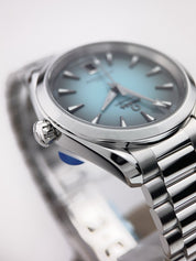 NEW 2025 Omega Seamaster Steel Turquoise Dial 38mm Watch  220.10.38.20.03.005