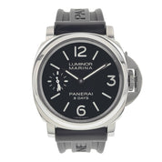 Panerai Luminor Marina 8 Days Stainless Steel Black Dial 44mm Watch PAM00510