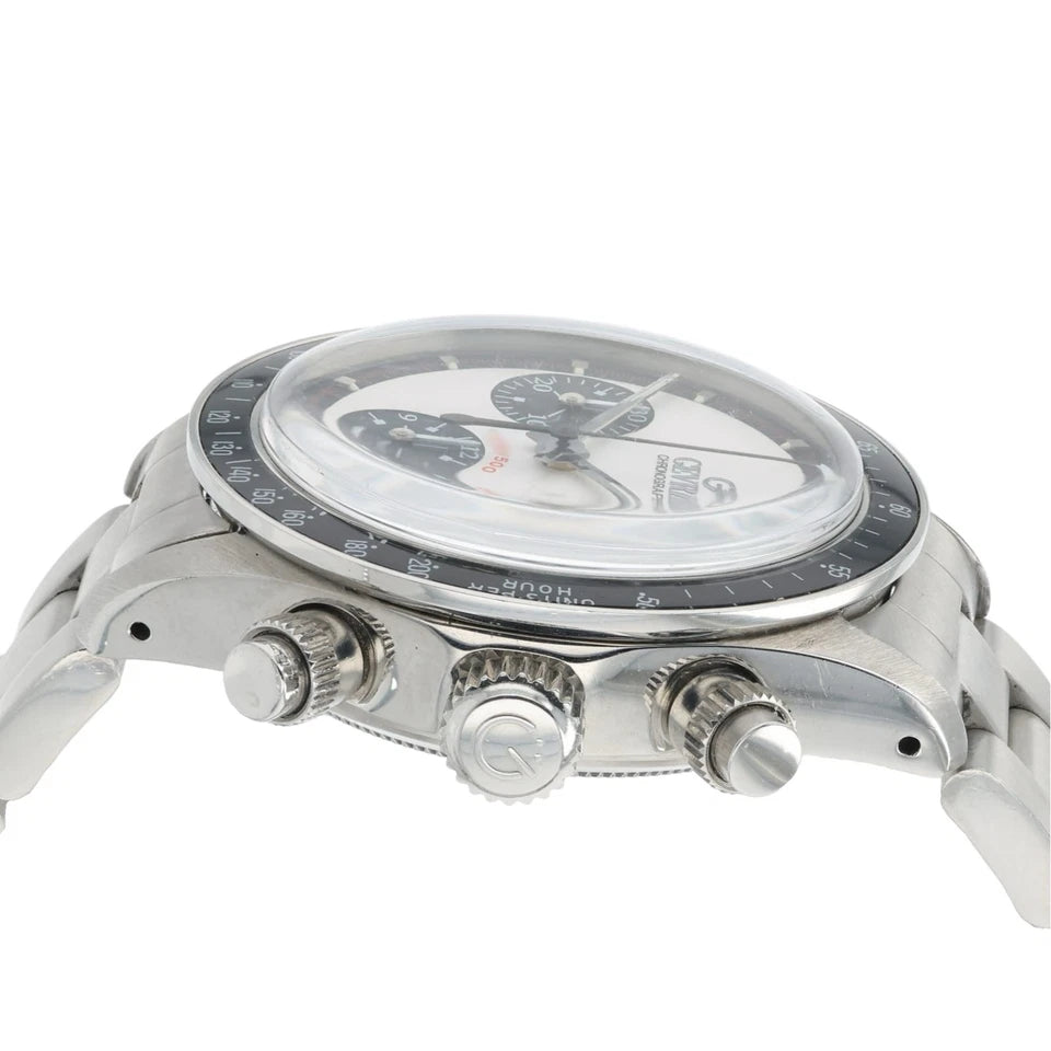 Gevril Tribeca Paul Newman Stainless Steel White Dial 37mm Automatic A508ANAA