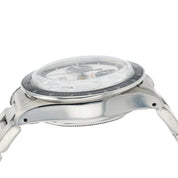 Gevril Tribeca Paul Newman Stainless Steel White Dial 37mm Automatic A508ANAA