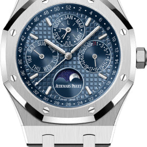 Audemars Piguet Royal Oak 41mm Perpetual Calendar Stainless Steel Blue Dial - 26574ST.OO.1220ST.03