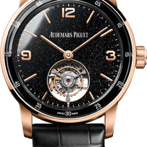 Audemars Piguet Code 11.59 41mm Flying Tourbillon Rose Gold Black Aventurine Dial - 26396OR.OO.D002CR.02