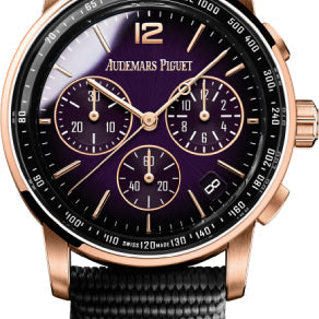 Audemars Piguet Code 11.59 Chronograph 41mm Rose Gold Purple Dial - 26393OR.OO.A002KB.02