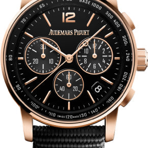 Audemars Piguet Code 11.59 Chronograph Rose Gold 41mm Black Dial 26393OR.OO.A002KB.01