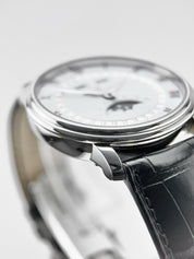 Blancpain Villeret Stainless Steel White 40mm Automatic Mens Watch 6654A - B/P