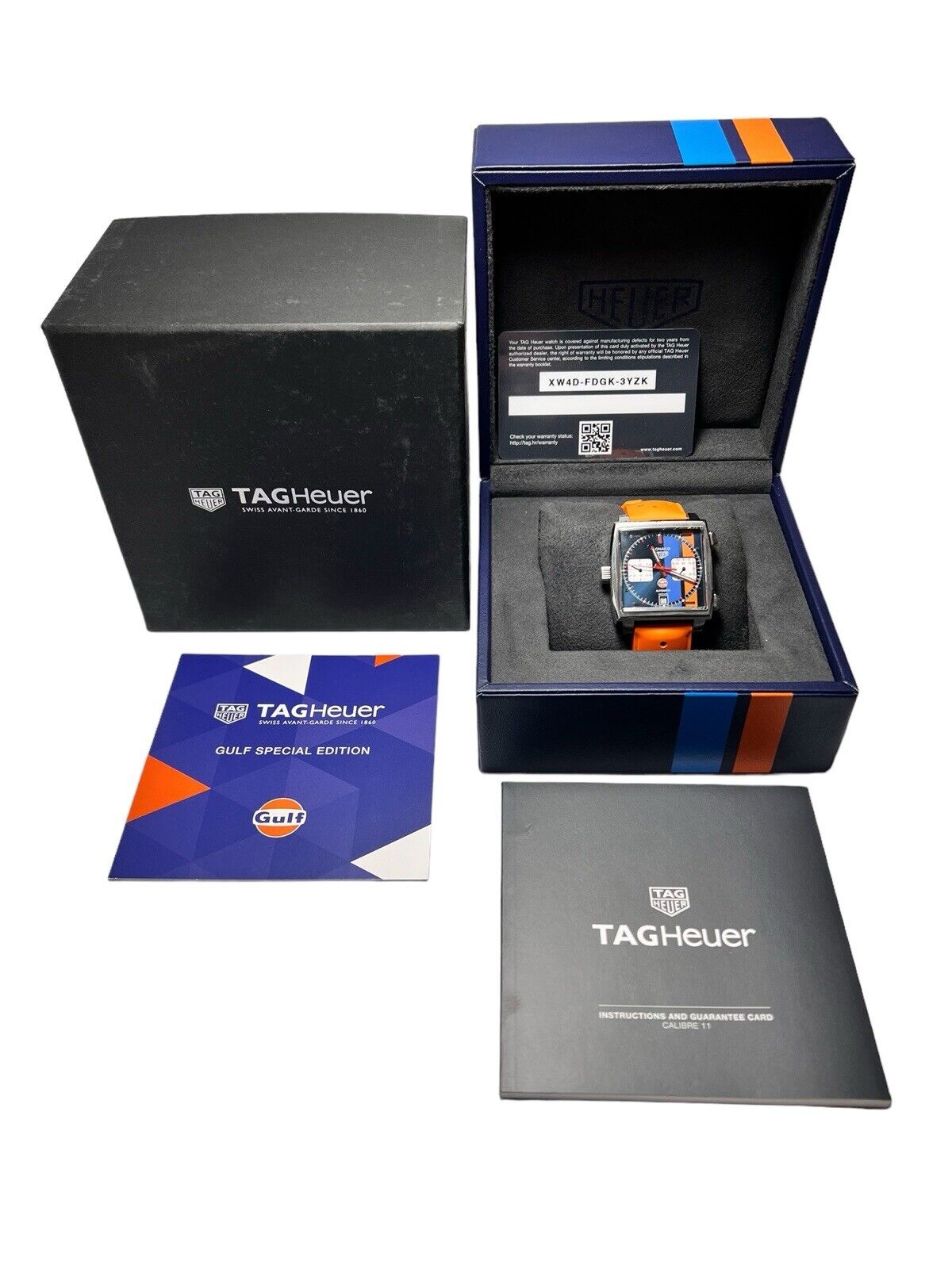 Tag Heuer Monaco Gulf Stainless Steel 38mm Automatic Men’s Watch CAW211R