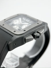 2010 Cartier Santos 100 Automatic Chronograph 47x55mm Titanium -  Box & Papers