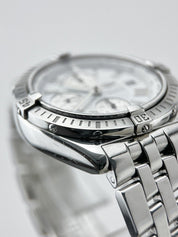 Breitling Crosswind Chronograph Automatic 43mm White Dial A13355 - Watch Only