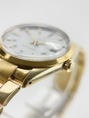 Rolex Oyster Perpetual Date Gold 34mm Automatic Men’s Watch 15505 - B/P