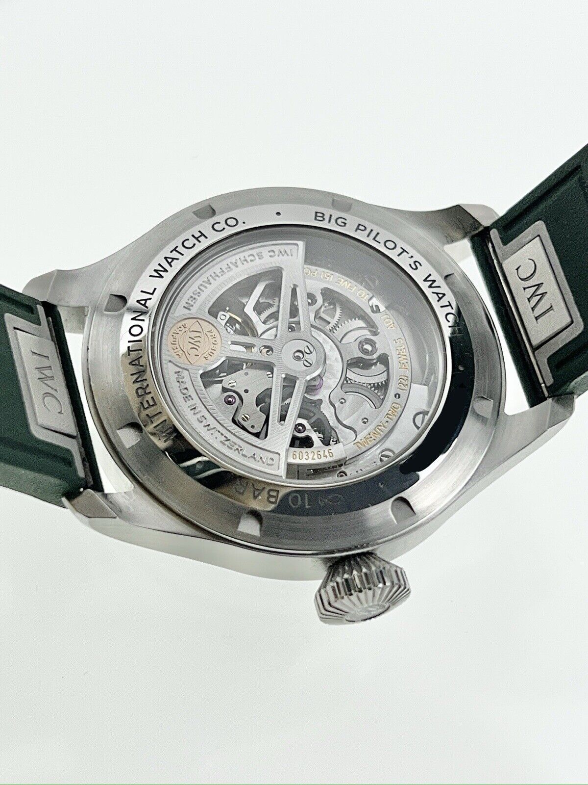 IWC Big Pilot Stainless Steel Green 43mm Automatic Men’s Watch IW329306