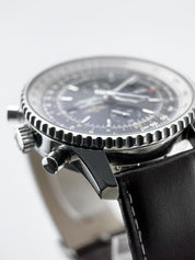 2019 Breitling Navitimer World Men's Black Dial Watch A24322 - Box And Papers
