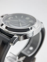Panerai Luminor Base Logo Stainless Steel Black 44mm Manual Wind Watch PAM00733